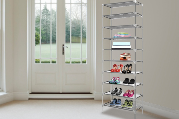 How to Assemble 10 Tier Shoe Rack