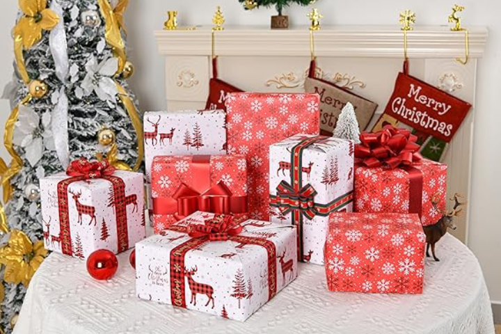 Shop Festive Christmas Wrapping Paper Rolls Online