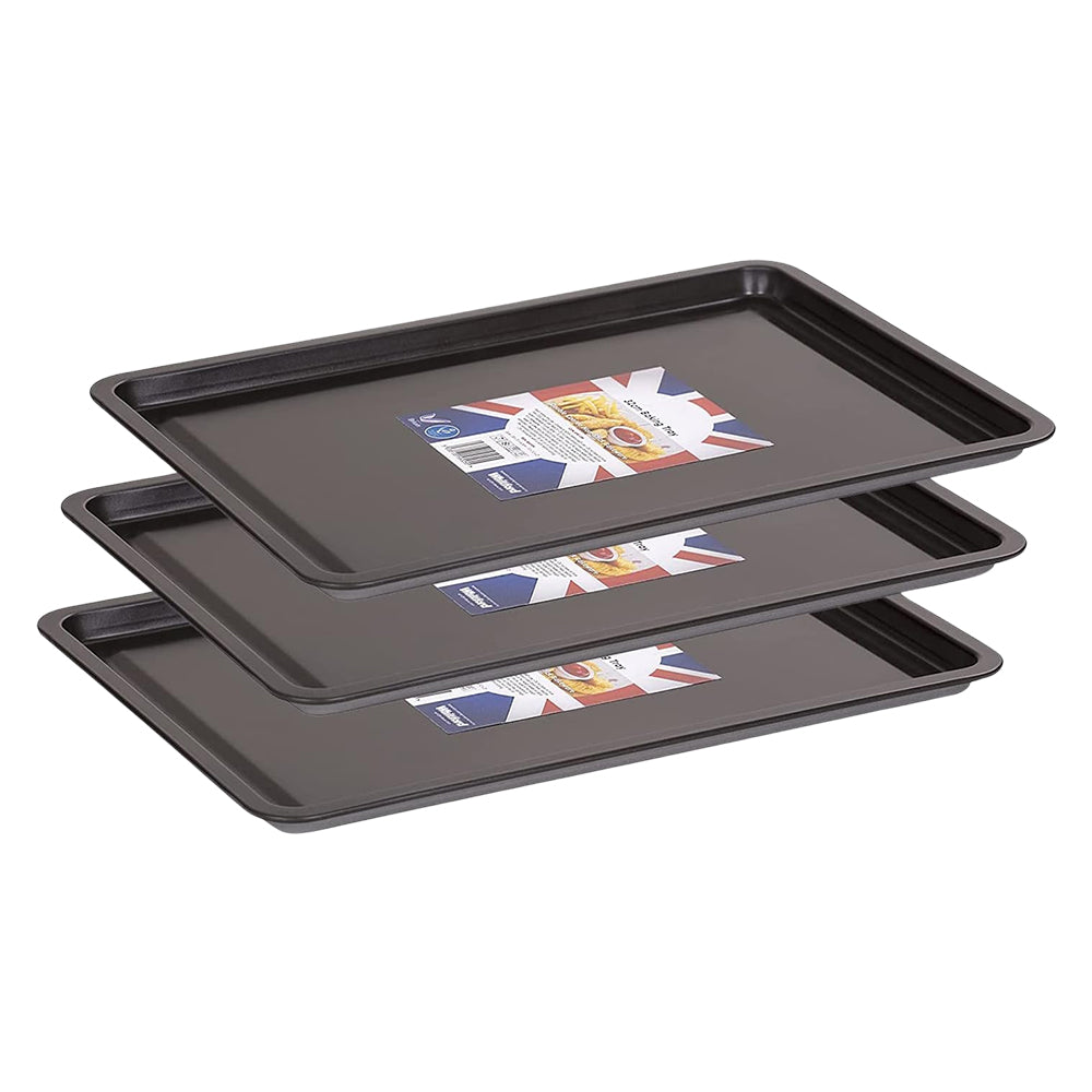 Medium Baking/Oven Tray - 3 Pack