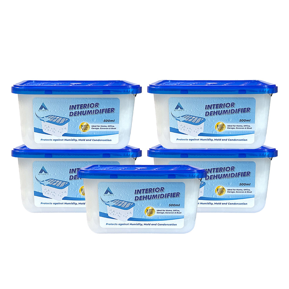 Interior Dehumidifier - 5 Pack