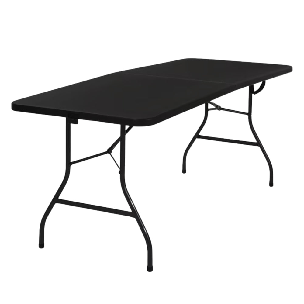 6Ft Black Heavy Duty Folding Table