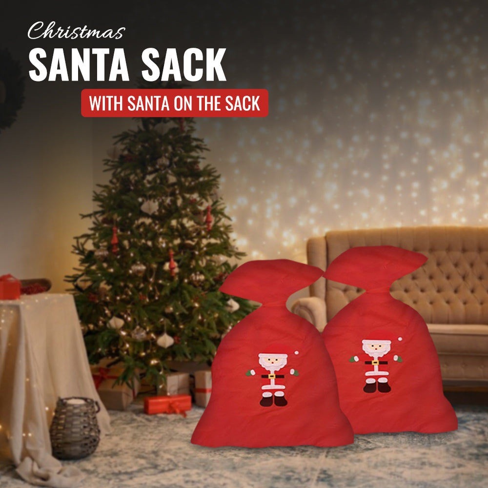 Deluxe Felt Christmas Santa Sack