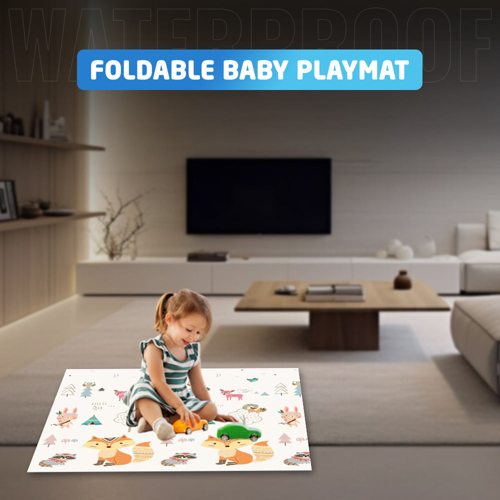 Extra Wide Foldable Baby Playmat