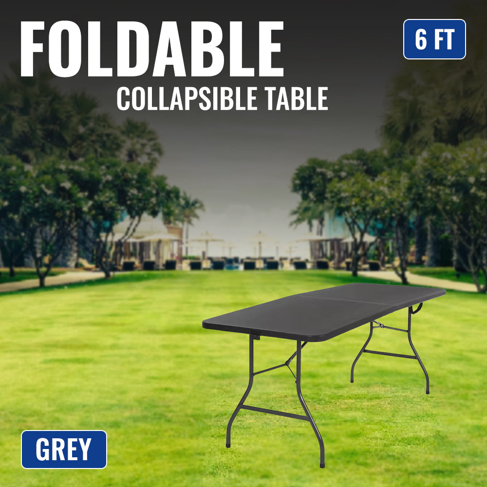 Multipurpose Grey Folding Table