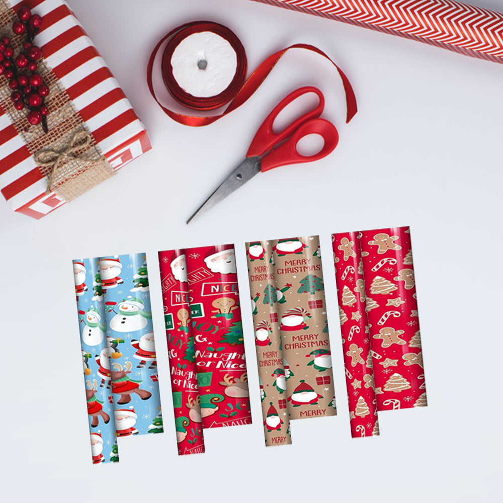 Christmas Gift Wrapping Paper Roll