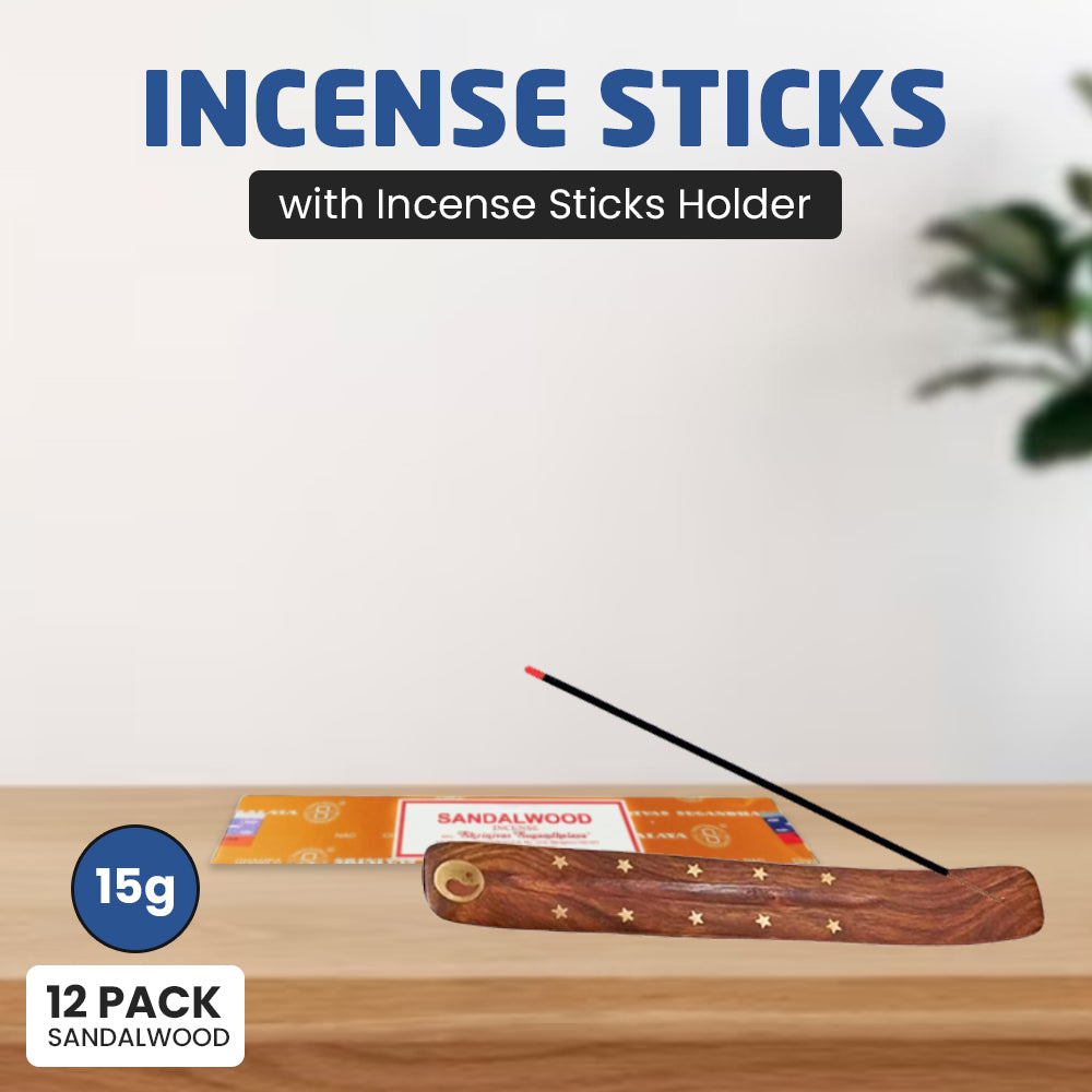 Sandlewood Incense Sticks 12 PK