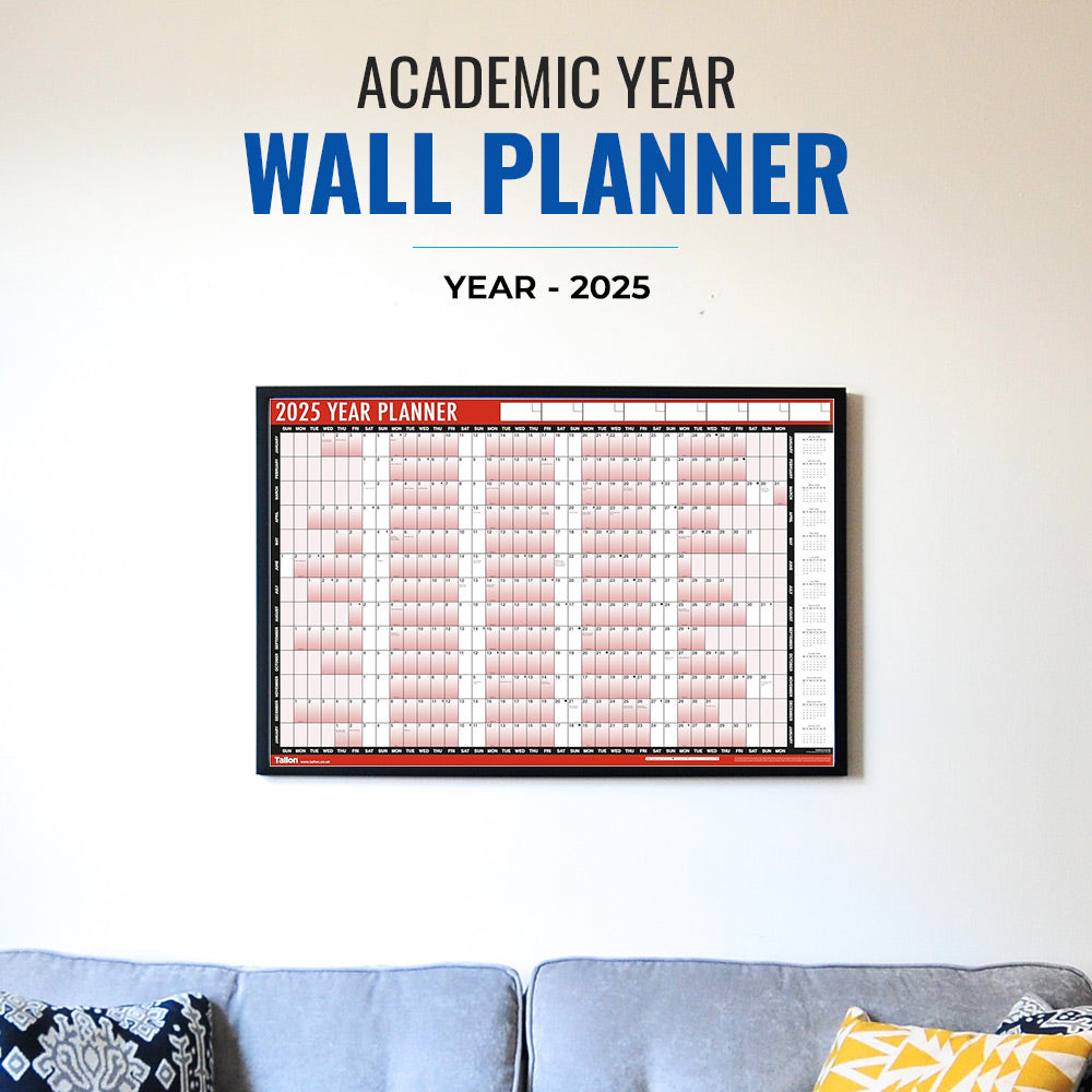 Academic Year 2025 Wall Planner A1