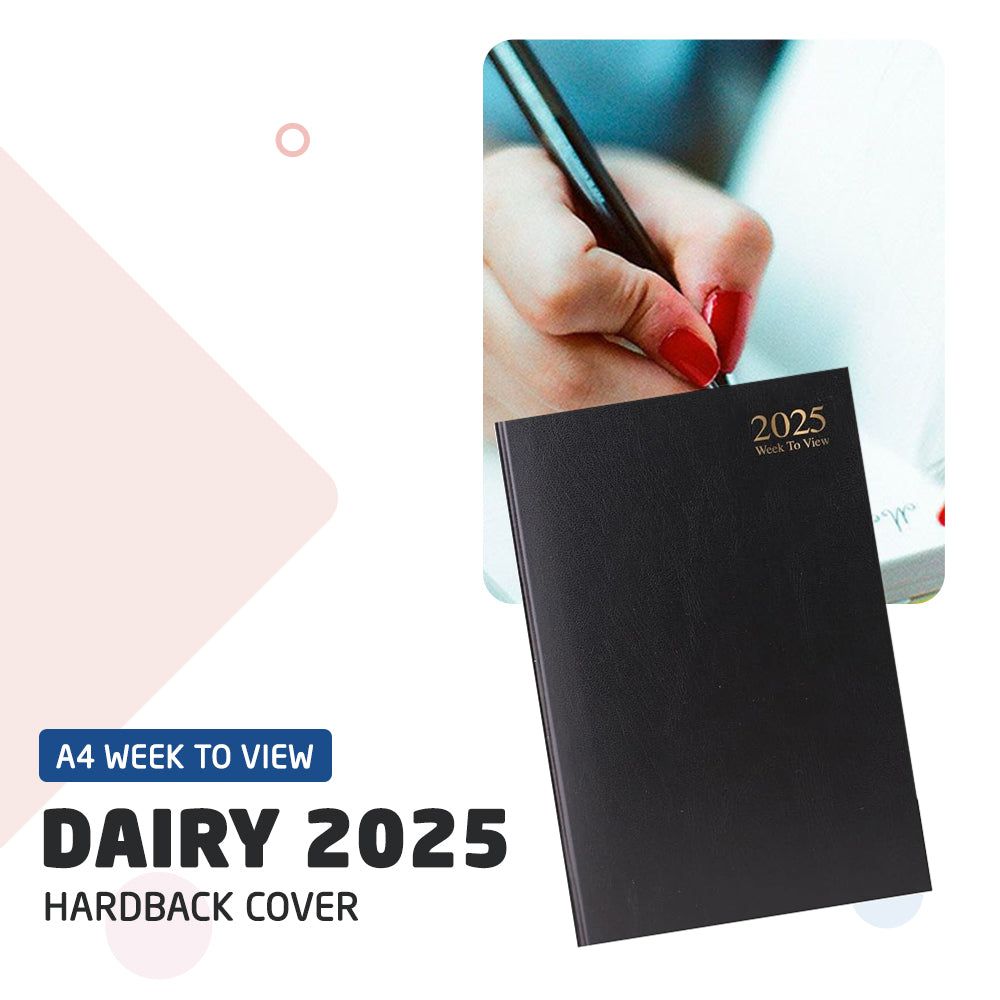 2025 A4 Week to View Diary