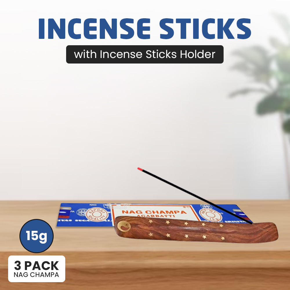 Nag Champa Incense Sticks 3 PK