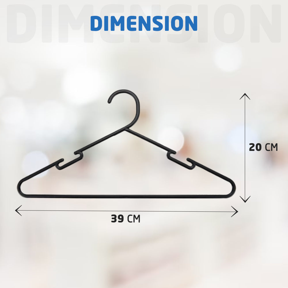 Dimension of Plastic Clothe Hangers