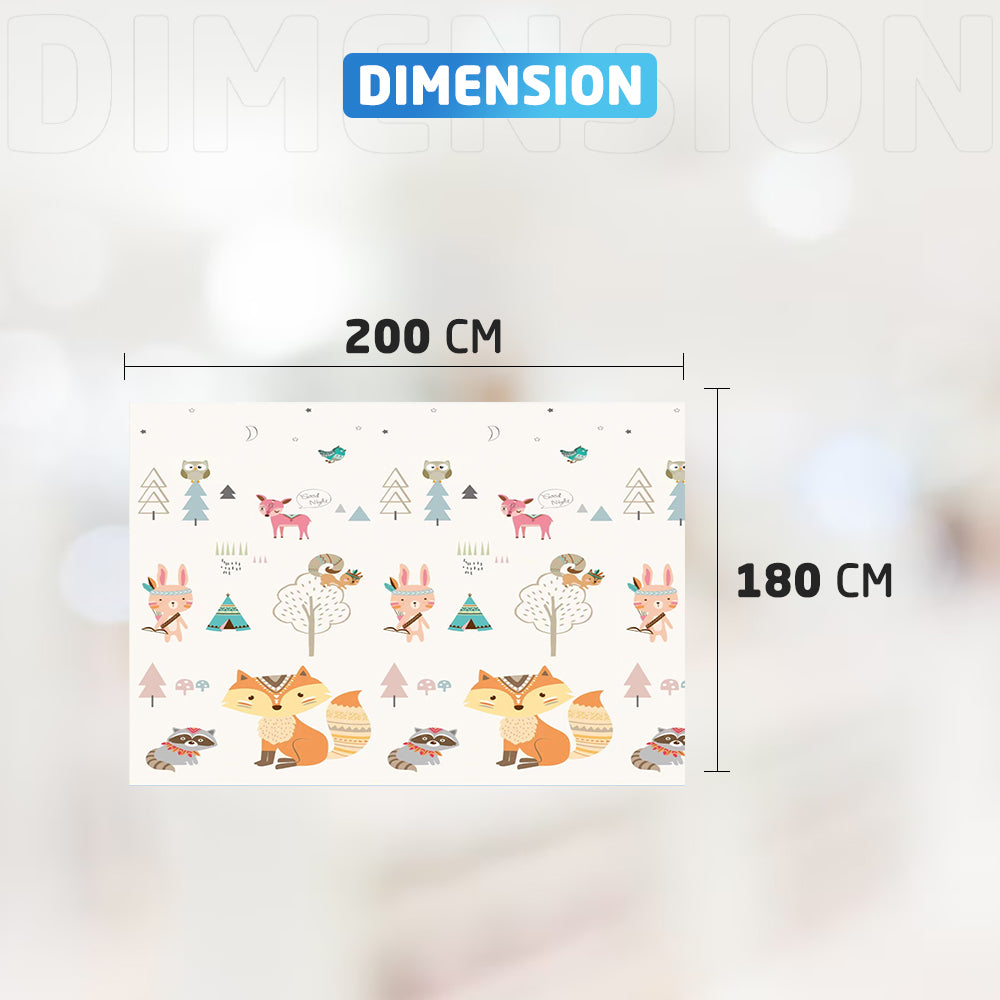 Extra Wide Foldable Baby Playmat