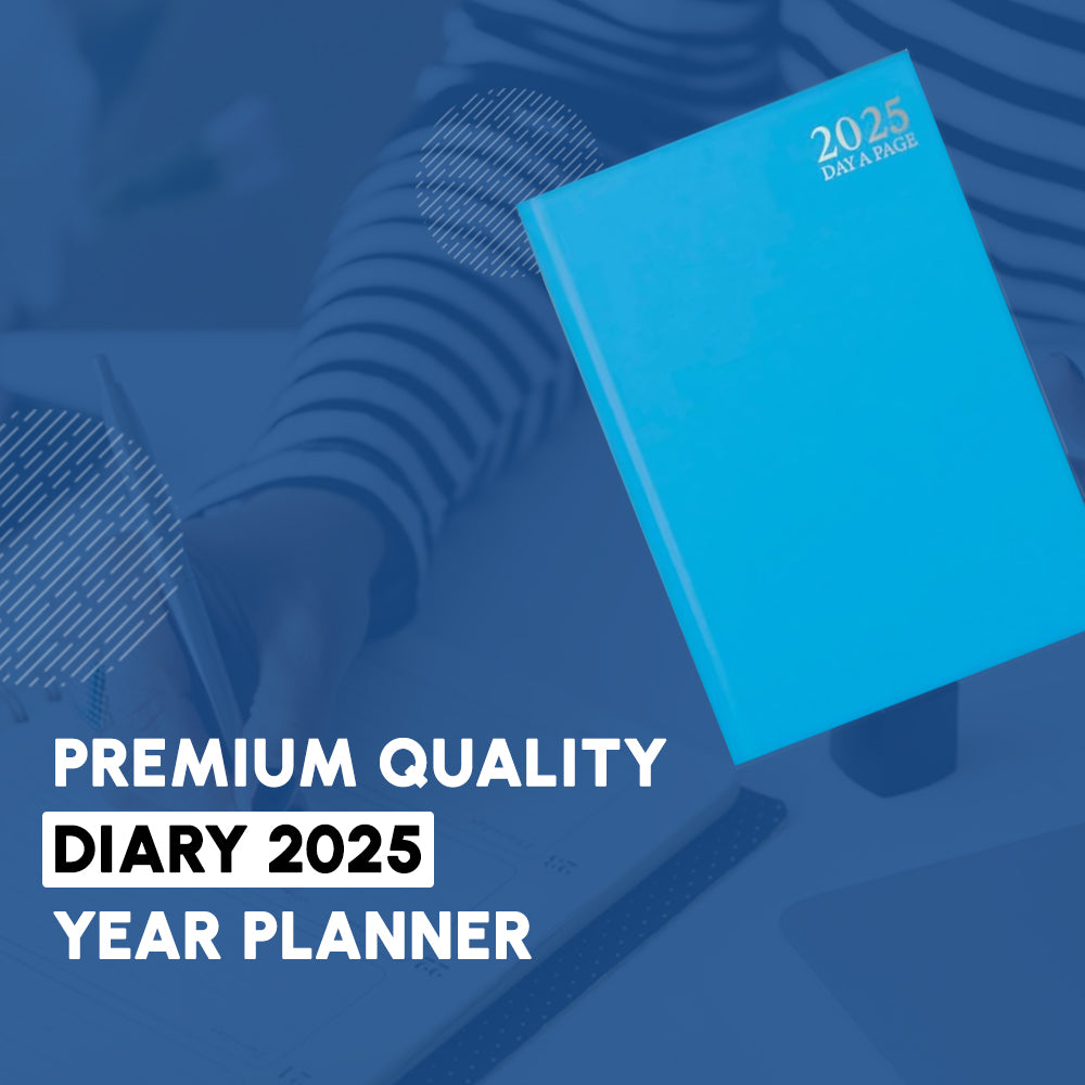 2025 Premium Quality A5 Day to Page Diary