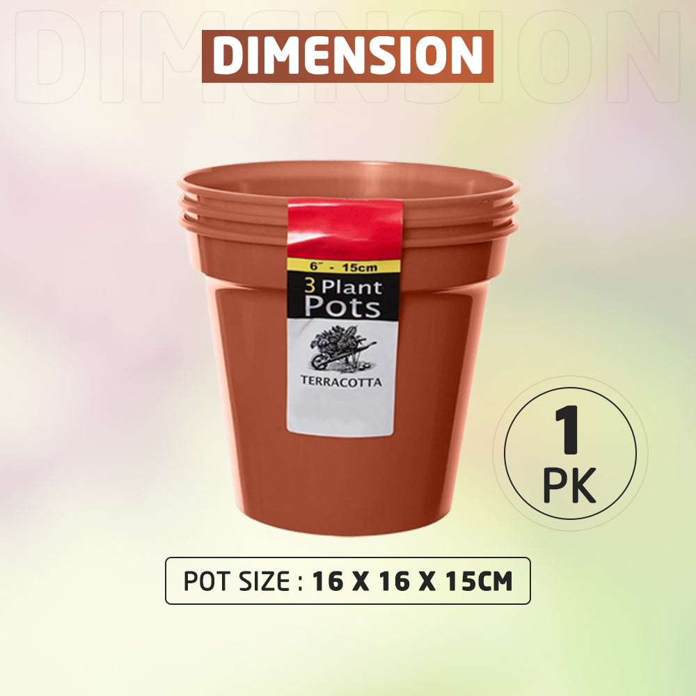 Dimension of Garden Pots