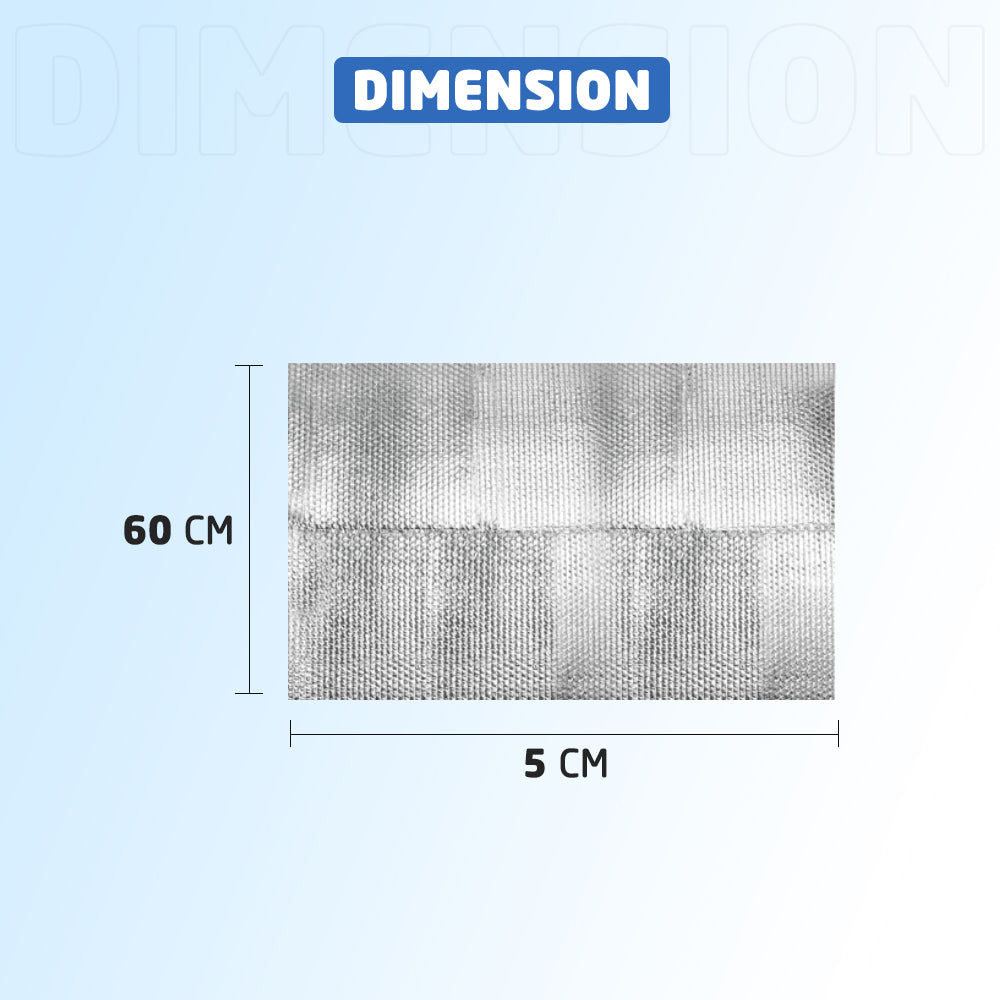 Radiator Insulation Reflective Foil Sheet