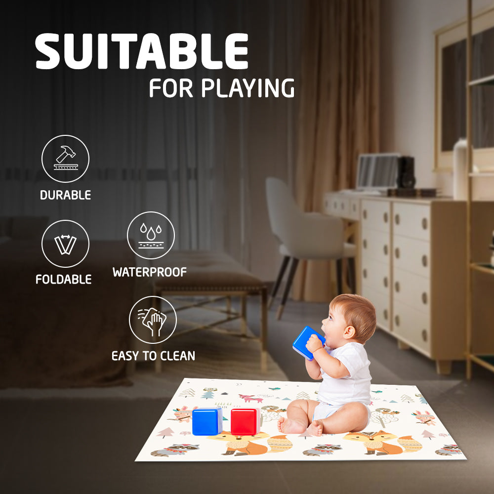 Extra Wide Foldable Baby Playmat