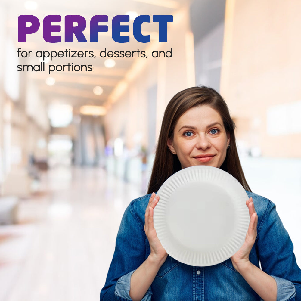 7-inch Disposable Paper Plates