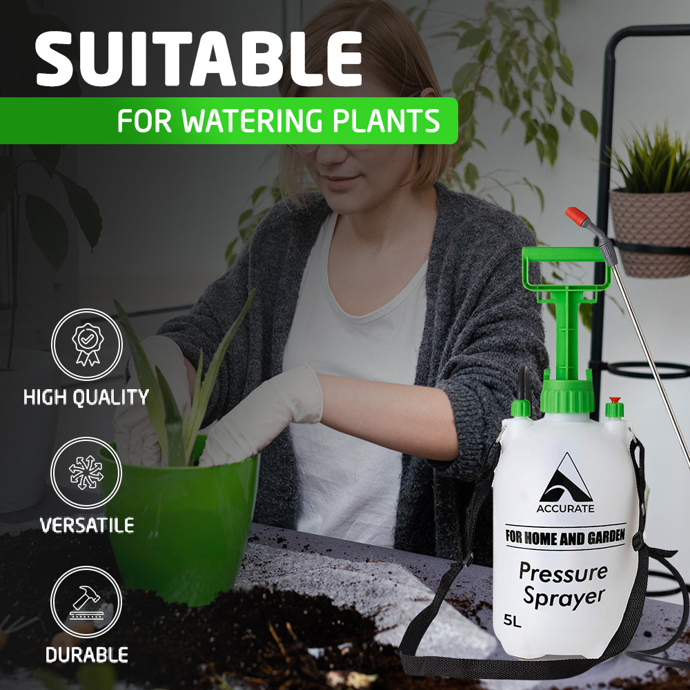 5 Liter Pressure Sprayer - Suitable for Watering Plants