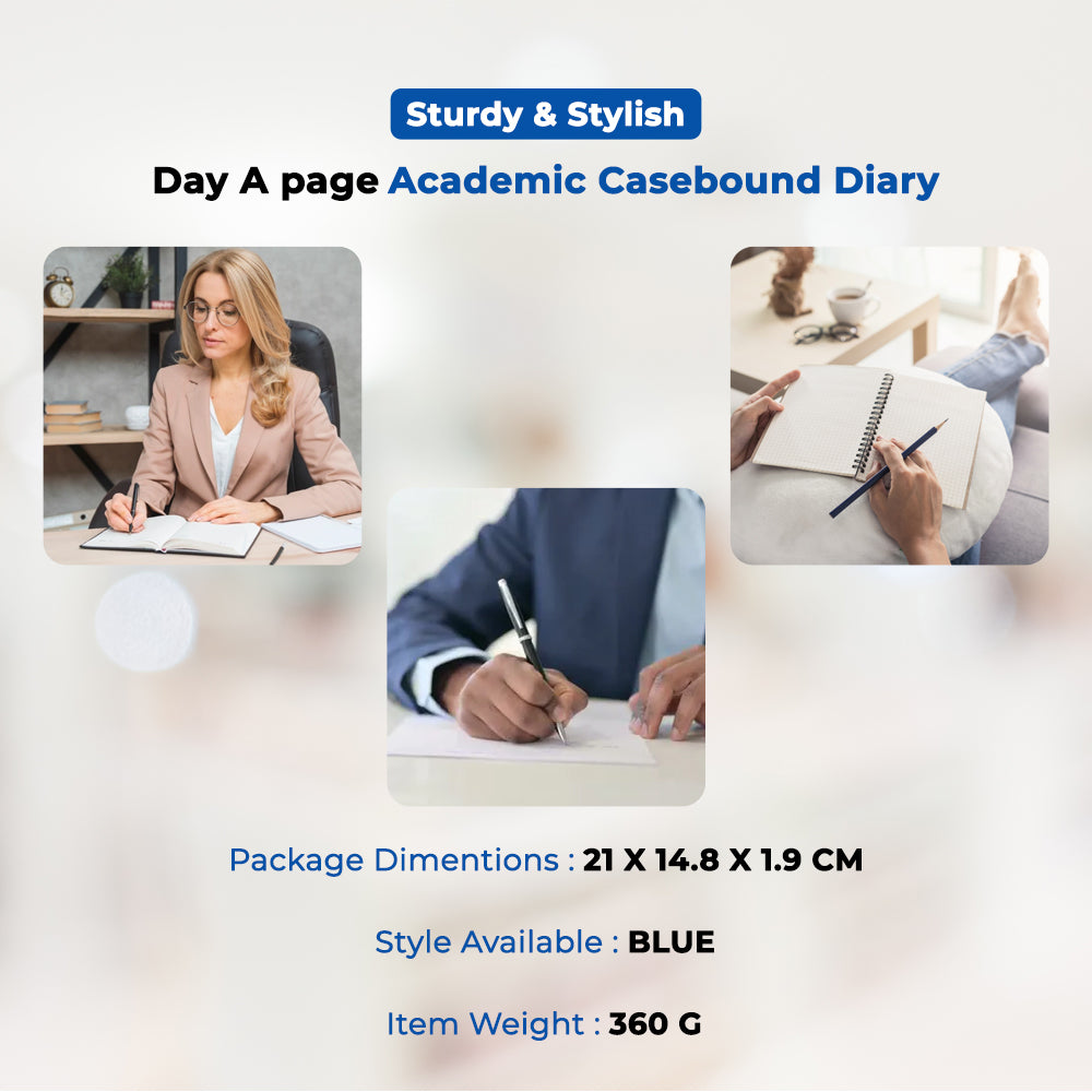 2024-2025 A5 DAP Academic Casebound Diary