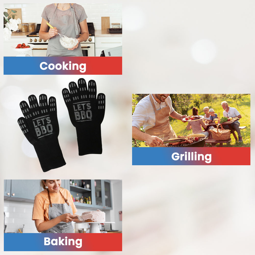 Heat Resistant BBQ Gloves for various uses