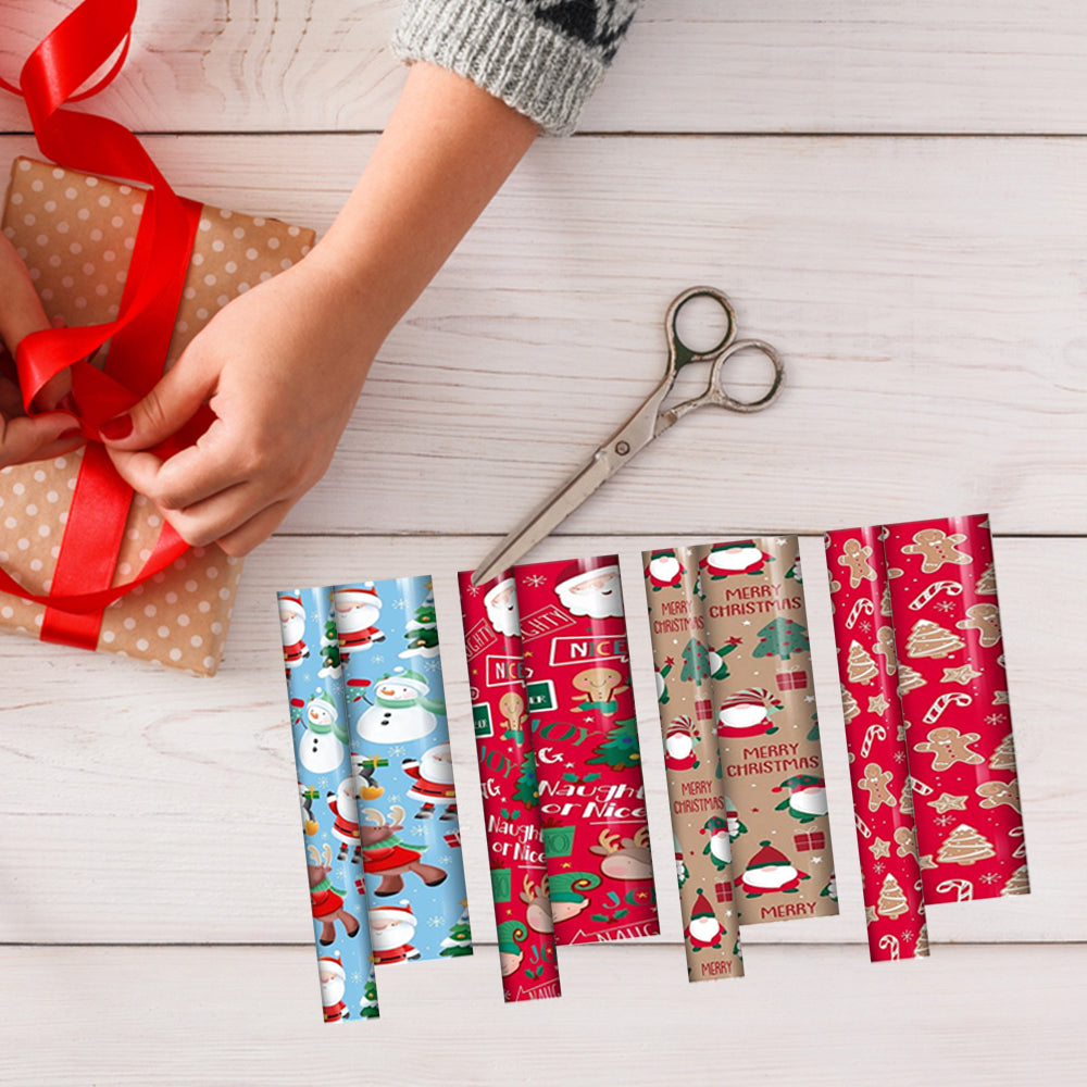 Christmas Gift Wrapping Paper Roll