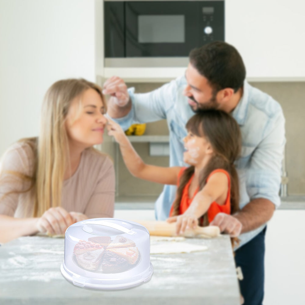 Round Plastic Cake Box