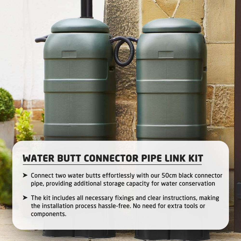 Water Butt Connector Pipe Kit