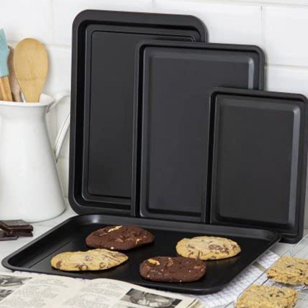 Medium Baking/Oven Tray - 3 Pack