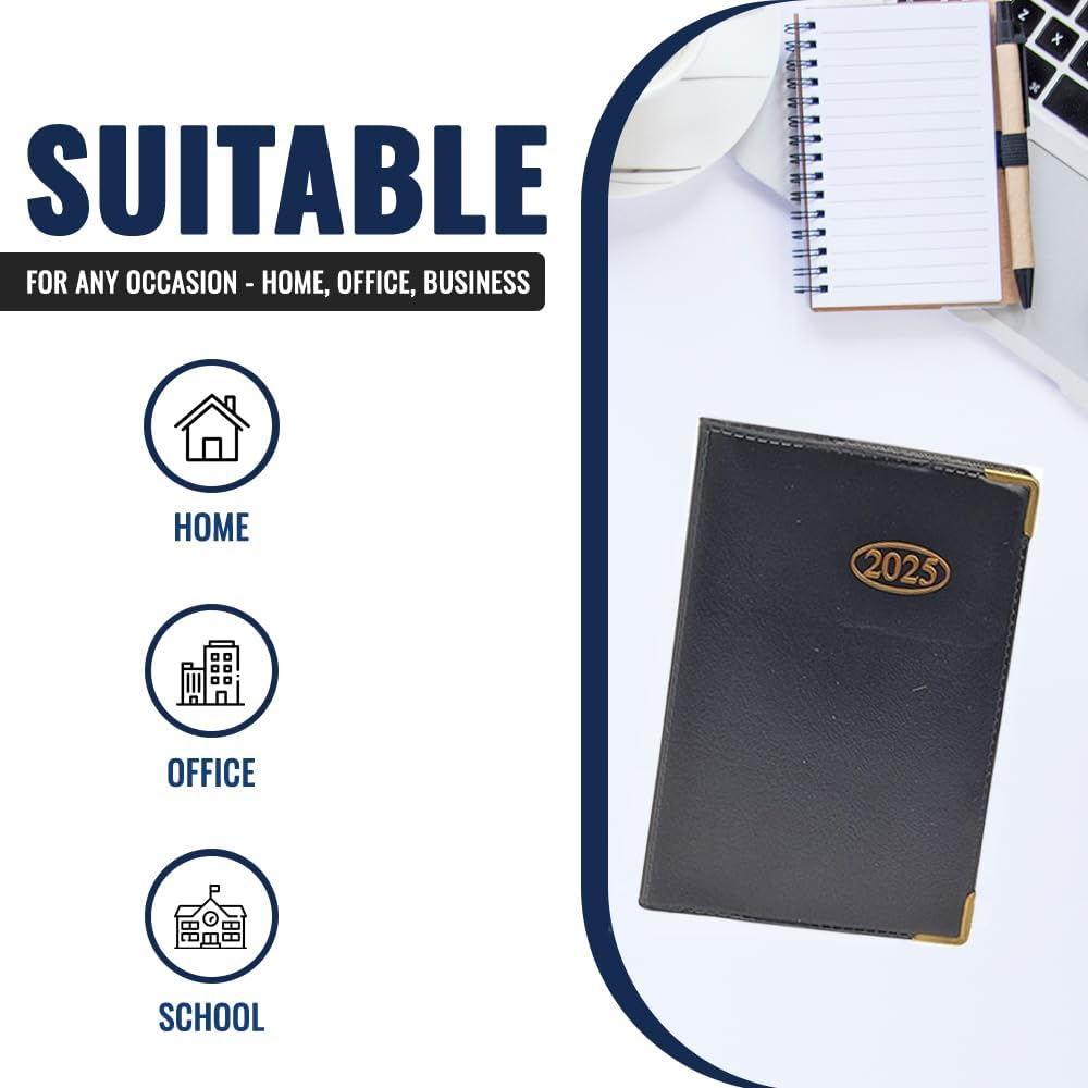 2025 Pocket Diary - Suitable for any Occasion like Home, office & Business